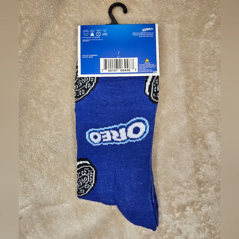 Unisex Adult Oreo Socks NEW